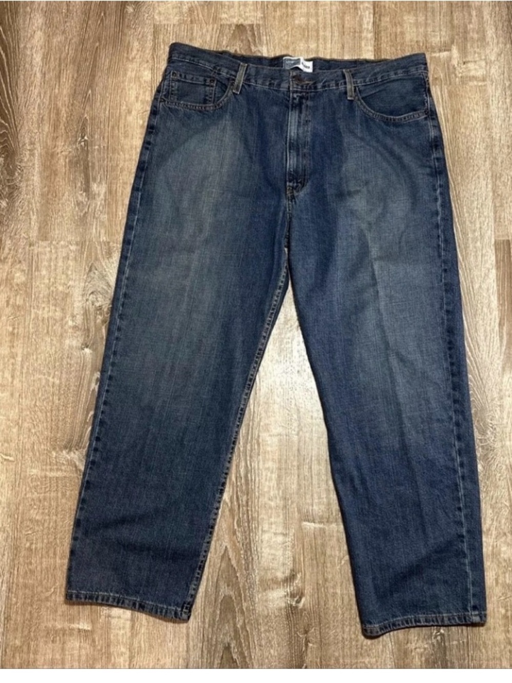 NWT Levis Dark Blue Jeans 100% Cotton Blend Size 42x30